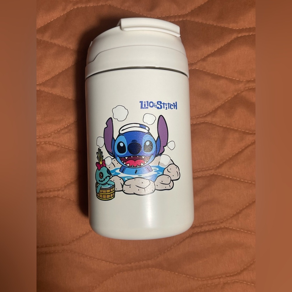 Lilo & Stitch White Thermos